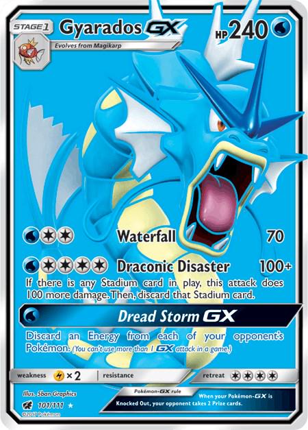 Gyarados GX #101 (LP/NM)