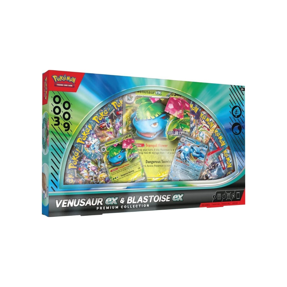 Venausaur Ex & Blastoise Ex Box