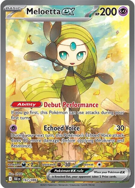 Meloetta Ex #167