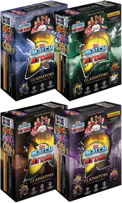Match Attax "Gladiators" Centurions Mega Tin