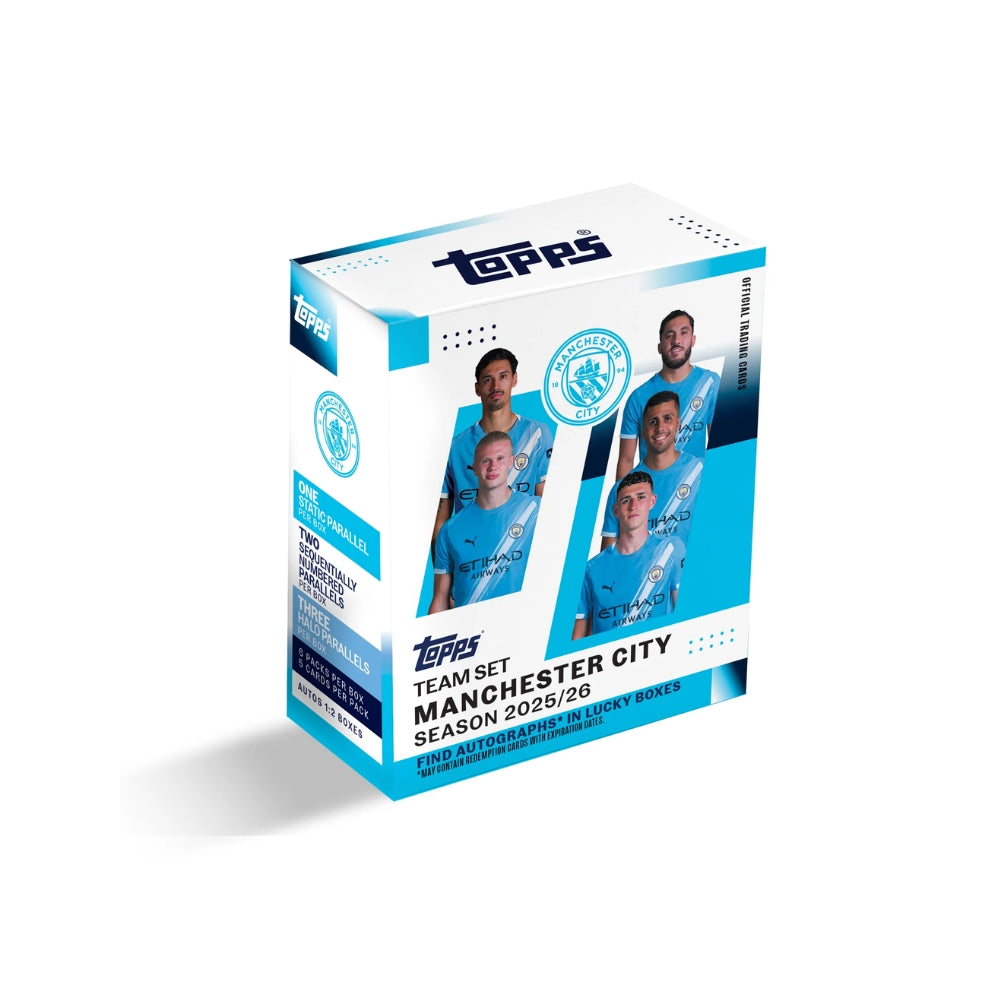 Topps Manchester City Team Set Box 2025/26