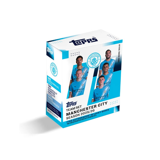 Topps Manchester City Team Set Box 2025/26