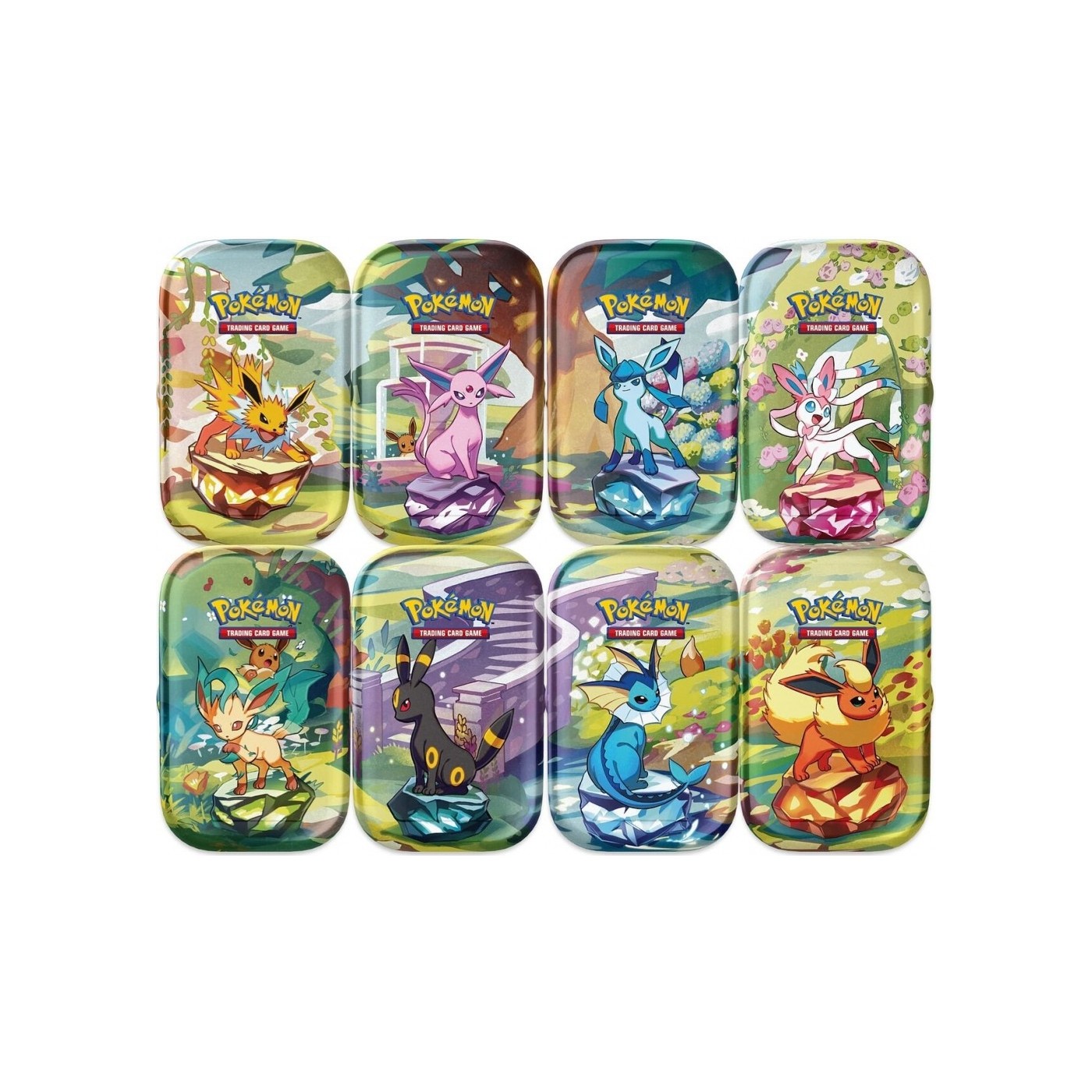 Pokemon Prismatic Evolutions Mini-Tin (Tilfeldig Art)